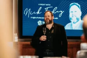 Nick Fahey wine event