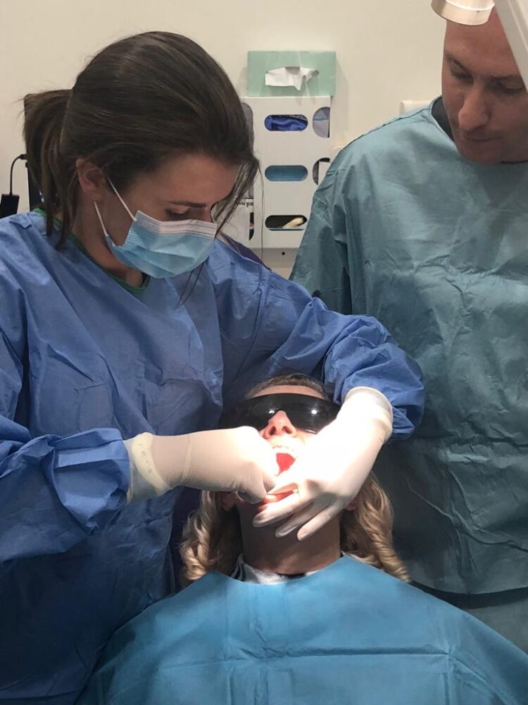 Surgical support on the Boyne Dental Implant Year course